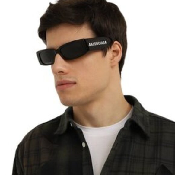 NEW BALENCIAGA BB0260S 002 UNISEX DARK HAVANA/GREEN SUNGLASSES BALENCIAGA - Picture 7 of 12